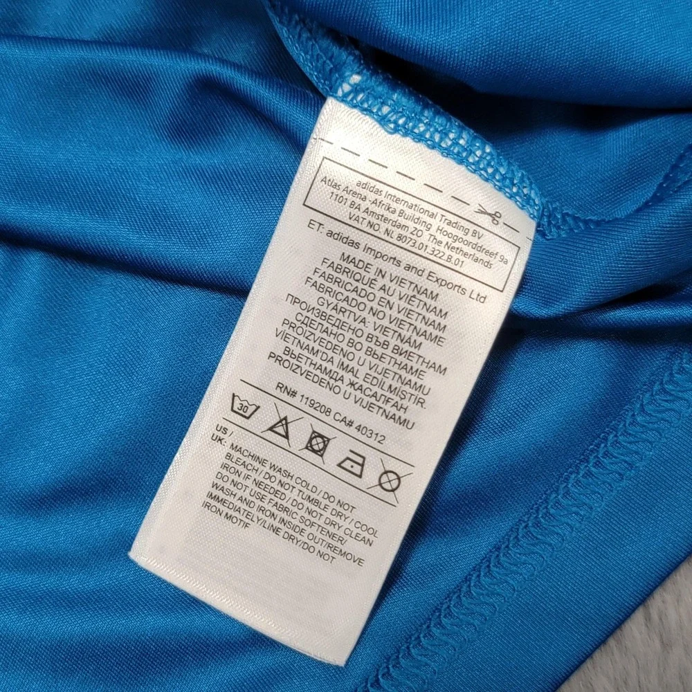 Columbus‎ Crew Adidas Jersey Mens Medium (Fits Small) Blue MLS Soccer Acura #53